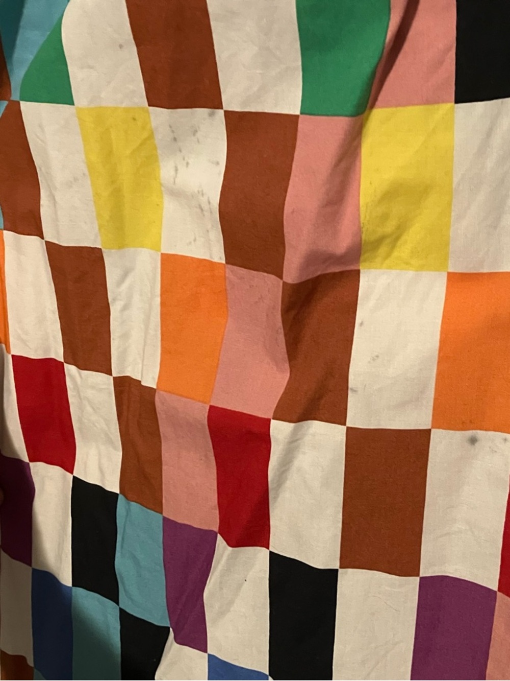 XL Target Pride short sleeved checkered skater dress - Picture 6 of 6